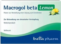 PZN-DE 17164734, betapharm Arzneimittel Macrogol beta Lemon 10 St Pulver zur