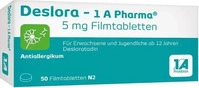 PZN-DE 12546744, 1A Pharma Deslora - 1 A Pharma 5 mg 50 St Filmtabletten, Grundpreis: