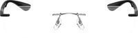 Ray-Ban 0RX8724 1128, Ray-Ban RB8724 Optics 0RX8724 1128 Metall Rechteckig Grau/