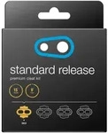 Crankbrothers Standard Release Cleat Kit 15&deg; 6&deg; gold