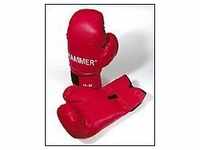 Hammer FS0014256, Hammer Boxhandschuhe Fit II, PU, schwarz, 6 OZ