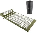 Tunturi Akupressurmatte und Kissen, army green