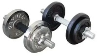 Hammer FS0048262, Hammer Kurzhantel-Set 30 mm 10 kg