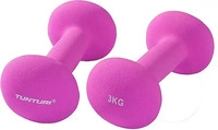 Tunturi 14TUSCL377, Tunturi Neopren Hanteln 3 kg purple