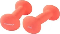 Tunturi 14TUSCL376, Tunturi Neopren Hanteln 2 kg rot