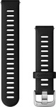 Garmin 010-11251-3E, Garmin Schnellwechselarmband 18 mm Silikon Schwarz/Silber