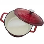ELO Servierpfanne mit Deckel kirschrot &Oslash;28cm
