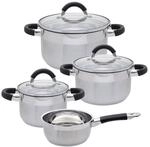 ELO Topf-Set Black Steam, 4-teilig