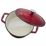 ELO Kochtopf mit Deckel kirschrot &Oslash;26cm
