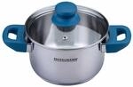 Fackelmann Kochtopf mit Deckel Essential, &Oslash;16cm, blau