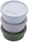 Fackelmann Snack Box Be The Move, rund, &Oslash;8cm, 3 Stk.