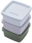 Fackelmann Snack Box Be The Move, eckig, 7x7cm, 3 Stk.