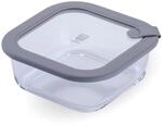 Chefkoch trifft Fackelmann Vorratsdose Glas, eckig, 800ml