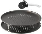 Zenker Pizza-Set mit Pizzaroller Special-Countries, &Oslash;32cm, 3-teilig