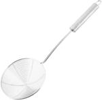 Fackelmann Abseihl&ouml;ffel Ovalgriff, 35cm, Drahtgeflecht