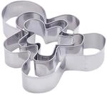 Dr. Oetker Ausstecher Lebkuchenmann White Christmas Baking, 3-teilig