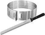 Zenker Tortenboden Schneidhilfe mit Tortenmesser