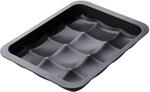 Zenker Br&ouml;tchen Backform Black Metallic, 12er