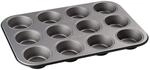 Zenker Muffinform Energy, 38,5x26,5cm, 12er