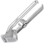 Fackelmann Knoblauchpresse und Entsteiner 3in1, Aluminium