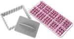 Zenker Ausstecher mit Buchstaben Easy Decorating, 3-teilig