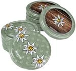 Fackelmann Twist-Off-Deckel Alpenschick, 10 Stk