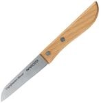 Nirosta Urgro&szlig;mutters Messer mit Holzgriff, 8cm Klinge
