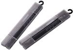 FMprofessional Gefrierschrank Thermometer, schwarz, 2-teilig