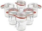 Dr. Oetker Set "Einmachglas mit B&uuml;gelverschluss 370ml", 6-teilig