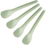 Fackelmann Eierl&ouml;ffel Eco, 14cm, 4 St., gr&uuml;n