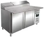 SARO Belegstation, Granitarbeitsplatte - 1/3 GN Modell SH 1500