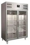 SARO Gewerbek&uuml;hlschrank mit Glast&uuml;r - 2/1 GN Modell GN 1200 TNG