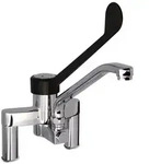 SARO 2 Loch Armatur Schwenkhebel schwarz TESS