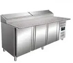 SARO Belegstation, Granitarbeitsplatte - 1/3 GN Modell SH 2000