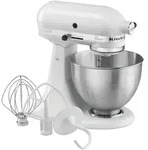 Bartscher KitchenAid 5K45SSEWH wei&szlig; 4,28 L