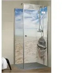 Schulte Decodesign Duschr&uuml;ckwand Foto &uuml;ber Eck.. - Duschkabine