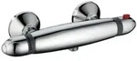 Sch&uuml;tte Brause-Thermostat Supra verchromt - Duschkabinen-Armatur