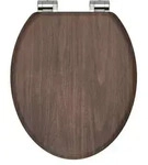 Sch&uuml;tte WC-Sitz Toilettensitz Dark Wood mit.. - Sch&uuml;tte WC-Sitze