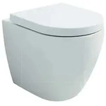 Duschmeister Wand-WC Cozy sp&uuml;lrandlos weiss inkl... - Badkeramik