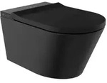 Sch&uuml;tte Dusch WC Black, sp&uuml;lrandlos, mit Wrap-Over.. - Wand-WC