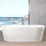 Ottofond Freistehende Badewanne Flora 180 x 80 - Badewanne