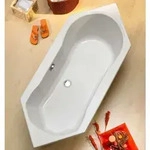 Ottofond Sechseckbadewanne Ravenna 190 x 80 wei&szlig; - Badewanne