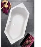 Ottofond Sechseckbadewanne Sierra 180 x 80 - Badewanne