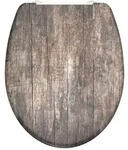 Sch&uuml;tte WC Sitz Old Wood mit Absenkautomatik - Sch&uuml;tte WC-Sitze