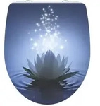 Sch&uuml;tte Duroplast HG WC-Sitz WATER LILY, mit.. - Sch&uuml;tte WC-Sitze