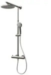 Schulte DuschMaster Rain mit Thermostat rund in.. - Duschkabine