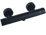 CORNAT Brause-Thermostat NOIR ROUND schwarz.. - Duschkabinen-Armatur