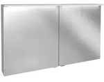 Fackelmann Oxford LED Spiegelschrank 120 cm 2T Wei&szlig; - Badm&ouml;bel