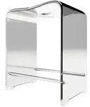 Schulte Badsitz aus Acryl, transparent - Duschkabinen-Armatur