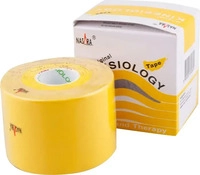 NASARA Kinesiologie Tape 5 m, Gelb